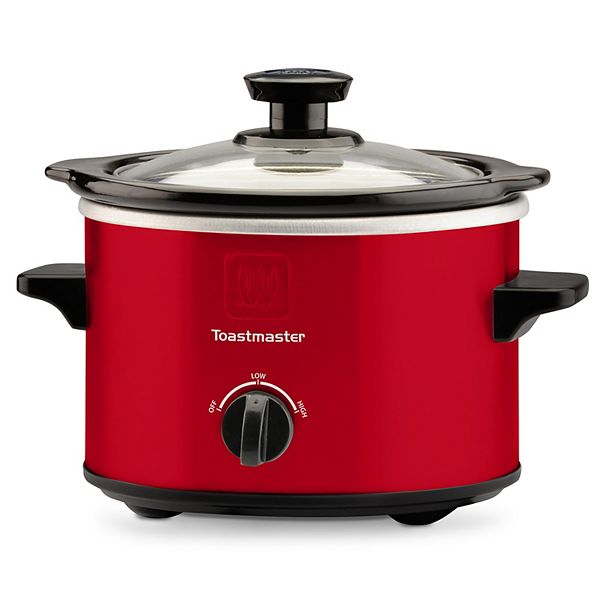 Toastmaster 1.5Qt. Red Slow Cooker