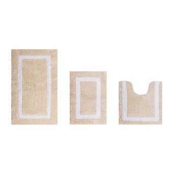 Better Trends Hotel Collection 3 pc Bath Rug Set