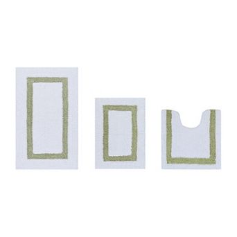 Better Trends Hotel Collection 3 pc Bath Rug Set