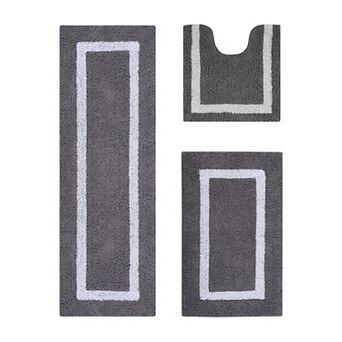 Better Trends Hotel Collection Large 3 pc Bath Rug Set