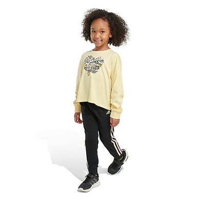 Baby & Toddler Girls adidas Graphic Tee & Jogger Pants Set
