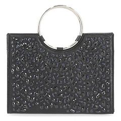Womens Black Clutches Handbags Purses Accessories Kohl s