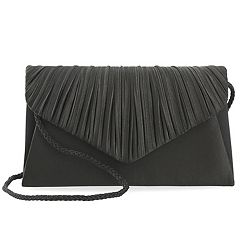 Womens Black Clutches Handbags Purses Accessories Kohl s