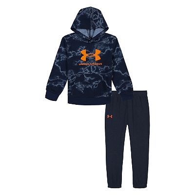 Baby Boy Under Armour 2-Piece Rival Camo Hoodie Jogger Set