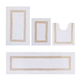 Better Trends Hotel Collection Large 4 pc Bath Rug Set