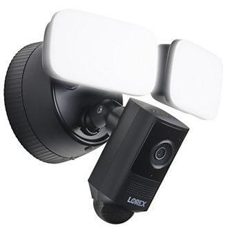 Lorex 2K Floodlight Camera Black (Wired)