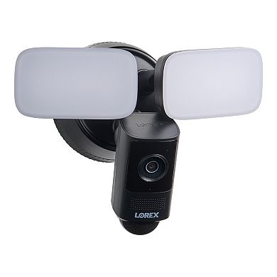 Lorex 2K Floodlight Camera Black (Wired)