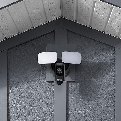 Lorex 2K Floodlight Camera Black (Wired)