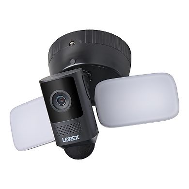 Lorex 2K Floodlight Camera Black (Wired)