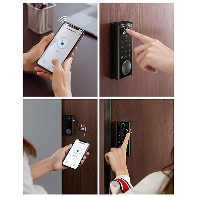 Eufy Security Smart Lock Wi-Fi Replacement Deadbolt with App, Keypad, Biometric Access