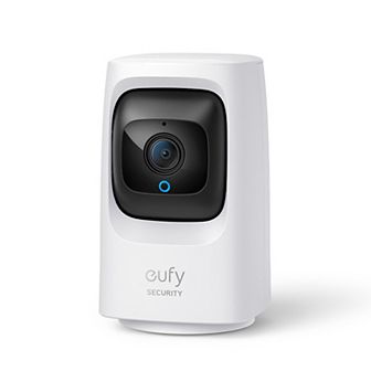Eufy Security - Indoor Cam Mini 2k HD Wi-Fi Pan & Tilt Security Cam - White