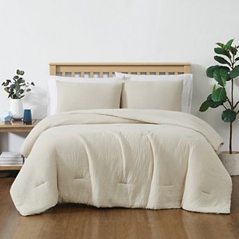 Truly Soft Cozy Faux Gauze Comforter Set
