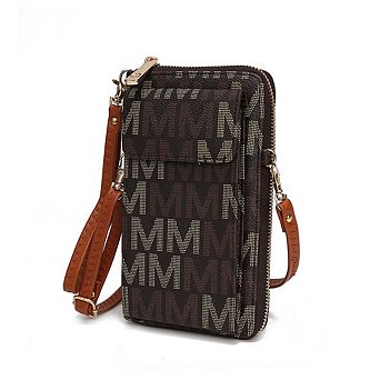 MKF Collection Cossetta 2 in 1 Cell Phone Crossbody/Wristlet by Mia K
