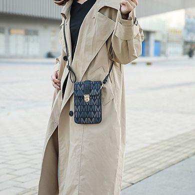 MKF Collection Lulu XL M Signature Phone Wallet Crossbody Bag by Mia K