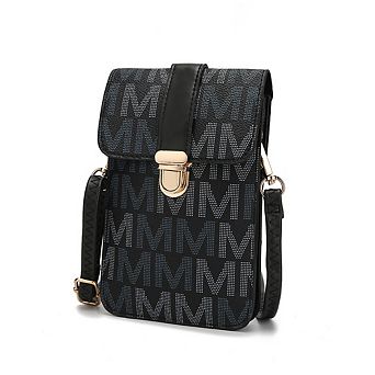 MKF Collection Lulu XL M Signature Phone Wallet Crossbody Bag by Mia K