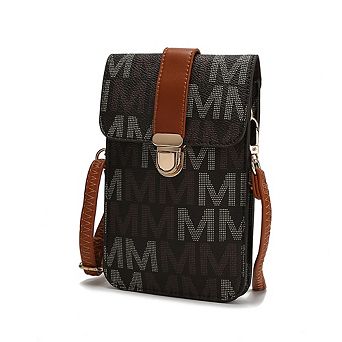 MKF Collection Lulu XL M Signature Phone Wallet Crossbody Bag by Mia K