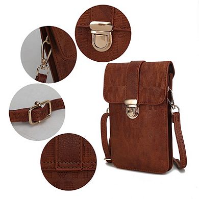 MKF Collection Ulla Signature XL Phone Wallet Crossbody by Mia K