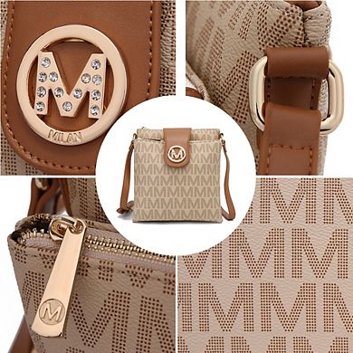 MKF Collection Wrigley M Signature Women's Crossbody Bag by Mia K