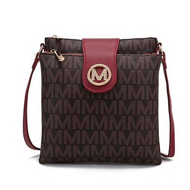 MKF Collection Wrigley M Signature Women's Crossbody Bag by Mia K