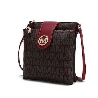 MKF Collection Wrigley M Signature Women's Crossbody Bag by Mia K