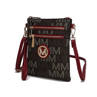 MKF Collection Gaia Milan M Signature Crossbody by Mia K