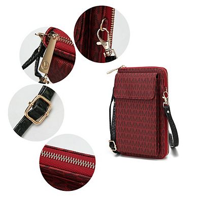 MKF Collection Mala Phone Wallet Crossbody Bag by Mia K