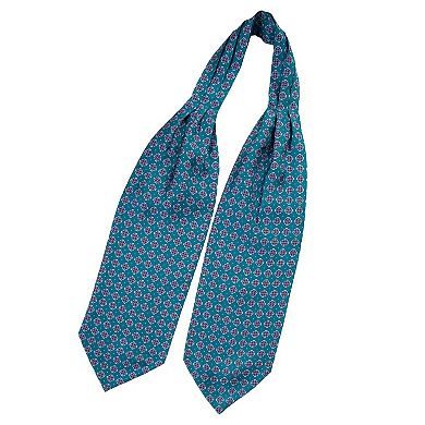 Amadeo - Silk Ascot Cravat Tie  For Men