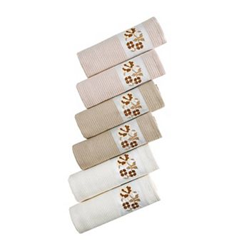 Textile Floral Cotton Kitchen Towel Set (Set of 6)