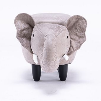 Elephant Shaped Storage Ottoman