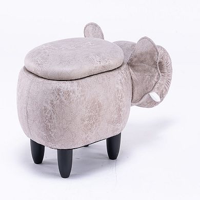 Elephant Shaped Storage Ottoman