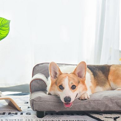 K1 Wickman 2 in 1 Dog Sofa for all season Grey