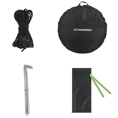 EchoSmile 4-Person Pop Up Camping Tent