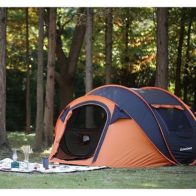 EchoSmile 4-Person Pop Up Camping Tent
