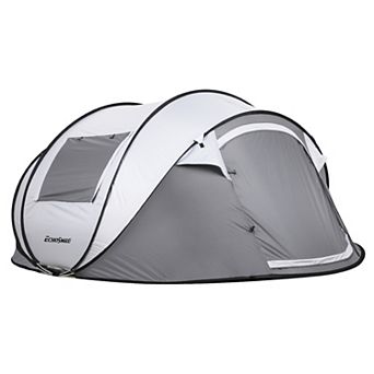 EchoSmile 4-Person Pop Up Camping Tent