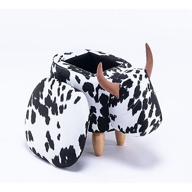 Cow Storage Ottoman