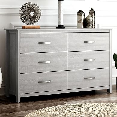 Layton 6-Drawer Dresser with Ultra Fast Assembly (31 in. × 47.2 in. × 15.7 in.)