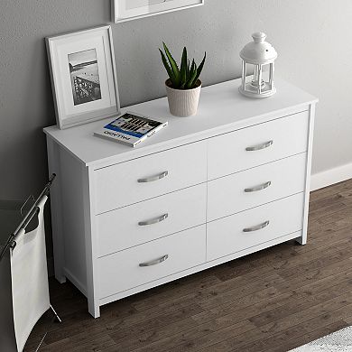 Layton 6-Drawer Dresser with Ultra Fast Assembly (31 in. × 47.2 in. × 15.7 in.)