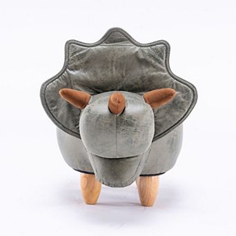 Triceratops Dinosaur Storage Ottoman