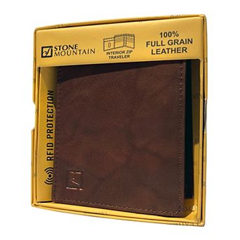 Men's Stone Mountain Genuine Leather Wallet