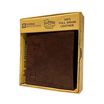 Men's Stone Mountain Genuine Leather Wallet