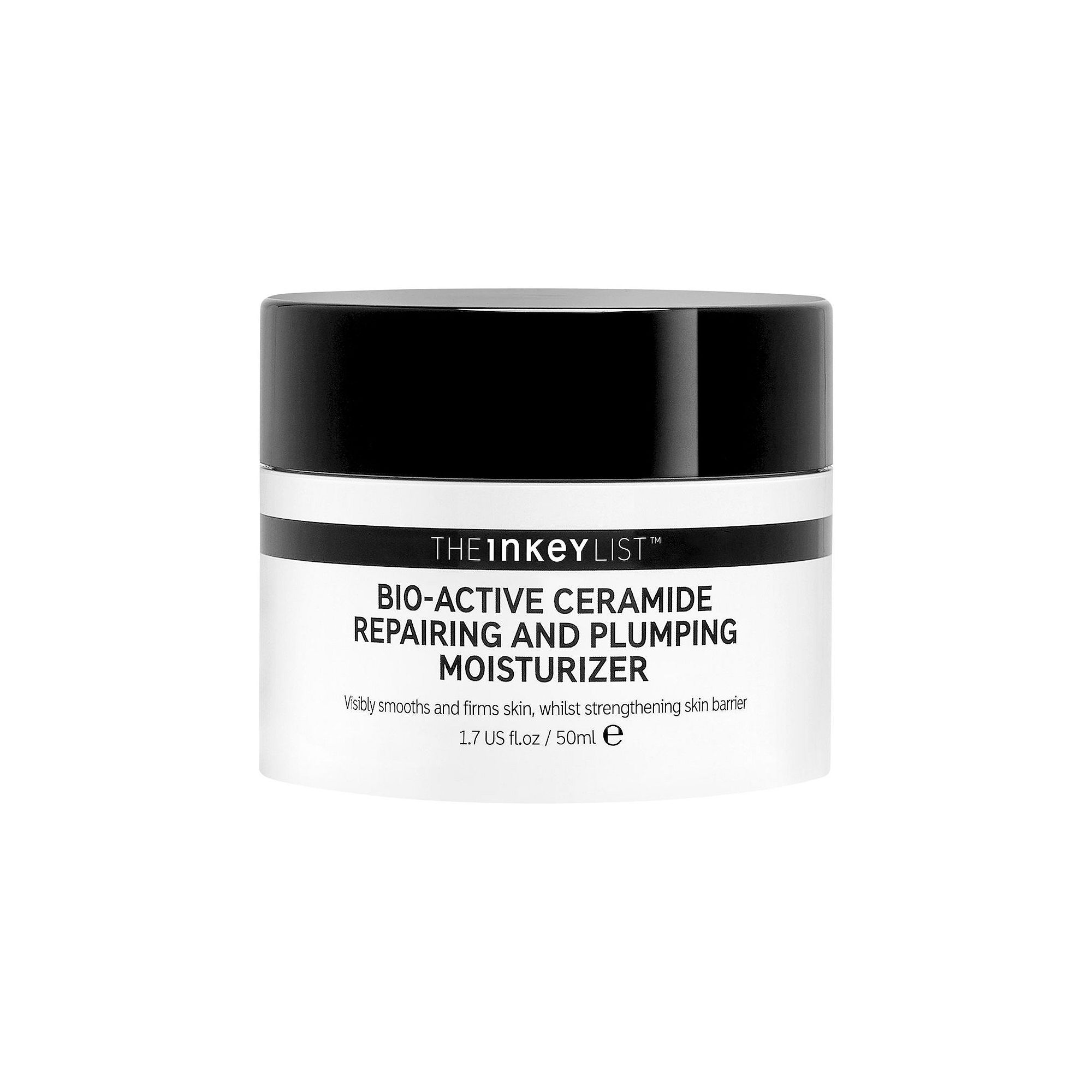 The INKEY List Bio-Active Ceramide Repairing and Plumping Moisturizer + Bar
