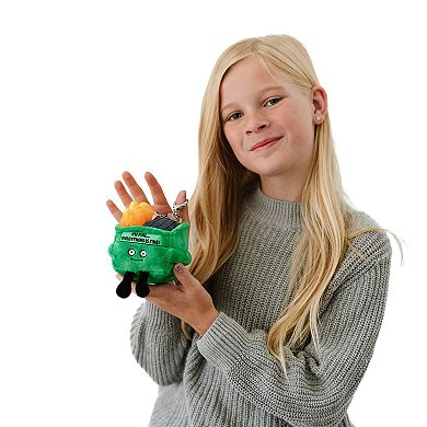 Punchkins BITES Plush Dumpster Fire "I'm Fine…" Bag Keychain Clip