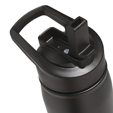 adidas 600-mL Stainless Steel Double-Walled Straw Lid Water Bottle
