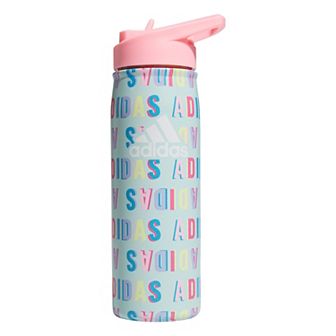 adidas 600-mL Stainless Steel Double-Walled Straw Lid Water Bottle