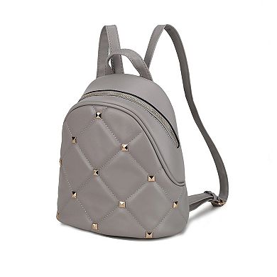 MKF Collection Small Handbags Studs Women's Backpack by Mia K