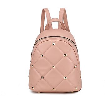 MKF Collection Small Handbags Studs Women's Backpack by Mia K