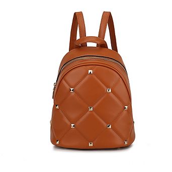 MKF Collection Small Handbags Studs Women's Backpack by Mia K