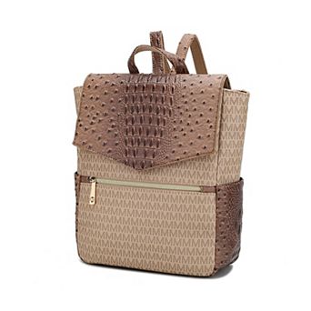 MKF Collection Leidy M Signature/Croco Backpack by Mia K.