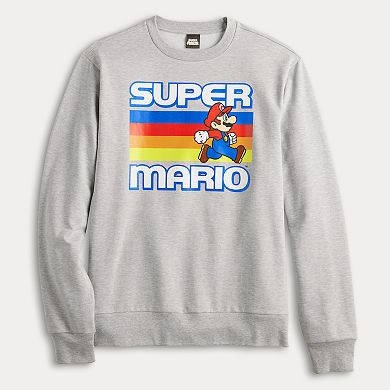 Men's Nintendo Super Mario Bros. Graphic Sweatshirt 