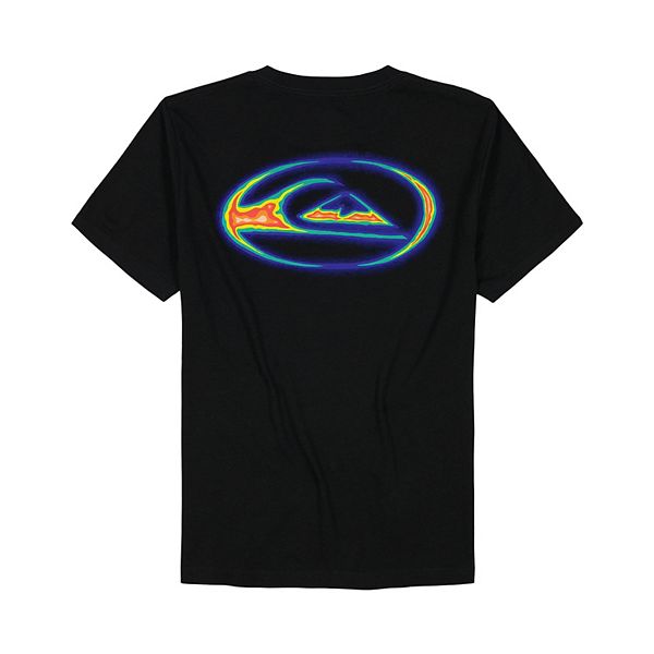 Boys 8-20 Quiksilver Thermal Logo Short Sleeve Graphic Tee - Black (10-12)